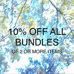 10 percent off all bundles !!